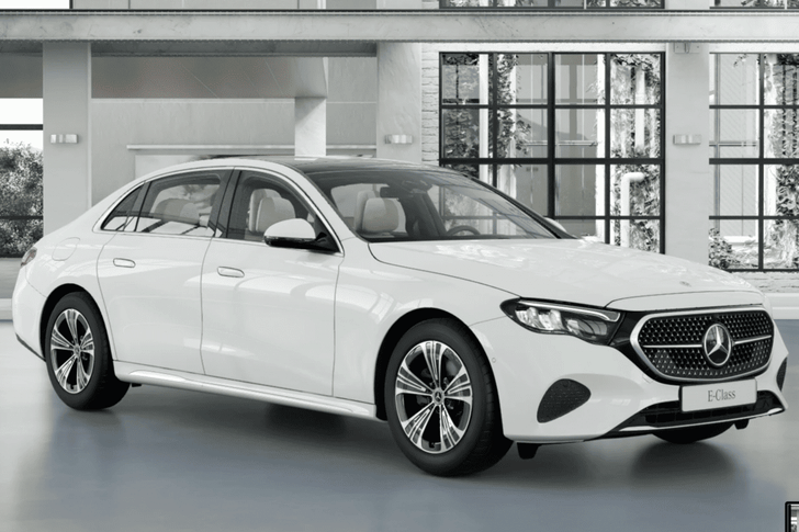 Mercedes Benz E Class Color Polar White
